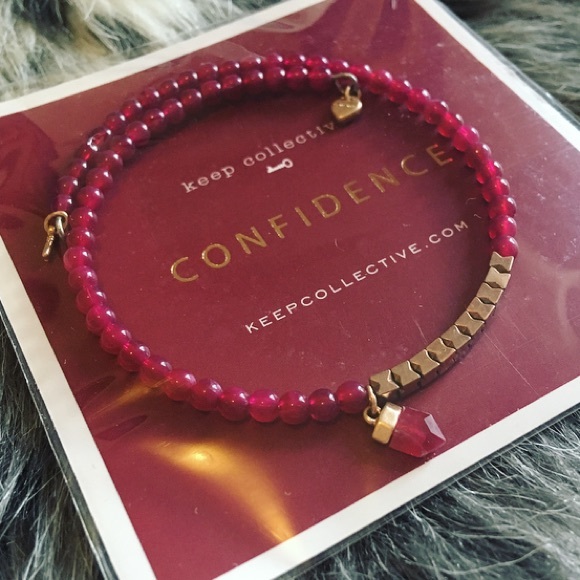 KEEP Collective Jewelry - Confidence Crystal Bead Charm Bangle